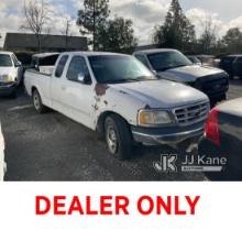 2002 Ford F150 Extended-Cab Pickup Truck Not Running, Condition Unknown) (Has Paint Damage, Front Ti