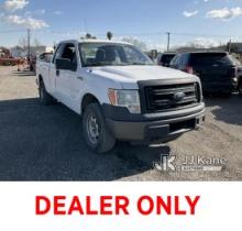 2013 Ford F150 Extended-Cab Pickup Truck Runs & Moves, Has Check Engine Light