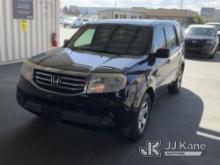 2012 Honda Pilot Sport Utility Vehicle Runs & Moves