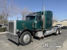 1988 Peterbilt 379 T/A Truck Tractor Runs & Moves