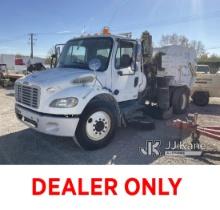 2010 Freightliner/Tymco M2 Street Sweeper Not Running , Missing Batteries