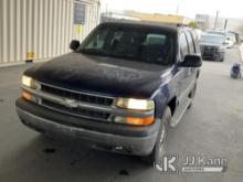 2003 Chevrolet Tahoe Sport Utility Vehicle Runs & Moves, Paint Damage