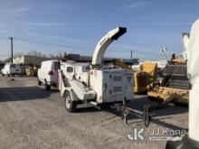 2012 Vermeer BC1000XL Chipper (12in Drum) Not Running, Condition Unknown) (Bad Engine) (Missing Keys