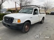 2005 Ford Ranger Pickup Truck Runs & Moves Driver Side Body Damage