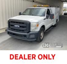 2011 Ford F-250 SD Extended Cab Pickup 4-DR Runs & Moves,Abs Light Is On