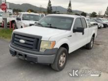 2009 Ford F150 4x4 EXTENDED CAB PICKUP 4-DR Runs & Moves, Paint Damage