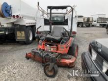 Kubota 60 in Mower Not Running, Missing Battery, Missing Front Wheel, True Hours Unknown