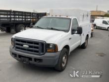 2006 Ford F-350 SD Service Truck Runs & Moves