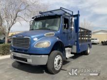 2009 Freightliner M2 106 Stake Truck Runs & Moves