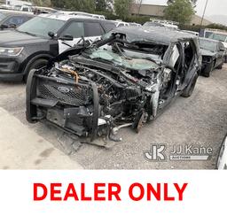 (Jurupa Valley, CA) 2021 Ford Explorer AWD Police Interceptor 4-Door Sport Utility Vehicle Not Runni