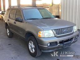 (Jurupa Valley, CA) 2005 FORD EXPLORER 4-Door Sport Utility Vehicle Runs & Moves, Traction Light On,