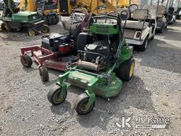 (Jurupa Valley, CA) John Deere 36 in Stand On Mower Not Running, Missing Key