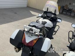 (Jurupa Valley, CA) 2013 Honda ST1300PA Motorcycle Runs & Moves, Gauge Not Functional