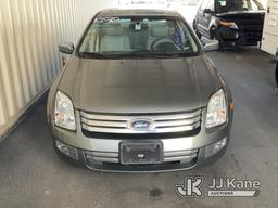 (Jurupa Valley, CA) 2006 Ford Fusion 4-Door Sedan Runs & Moves, Air Bag Light Is On