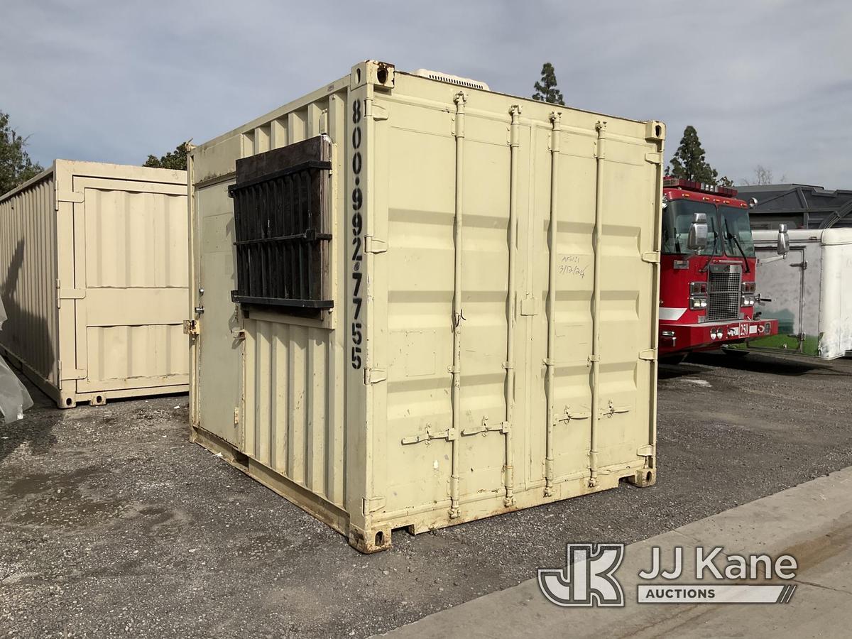 (Jurupa Valley, CA) Storage Container Mobile office, Container Length: 10ft, Container Width: 7ft 11