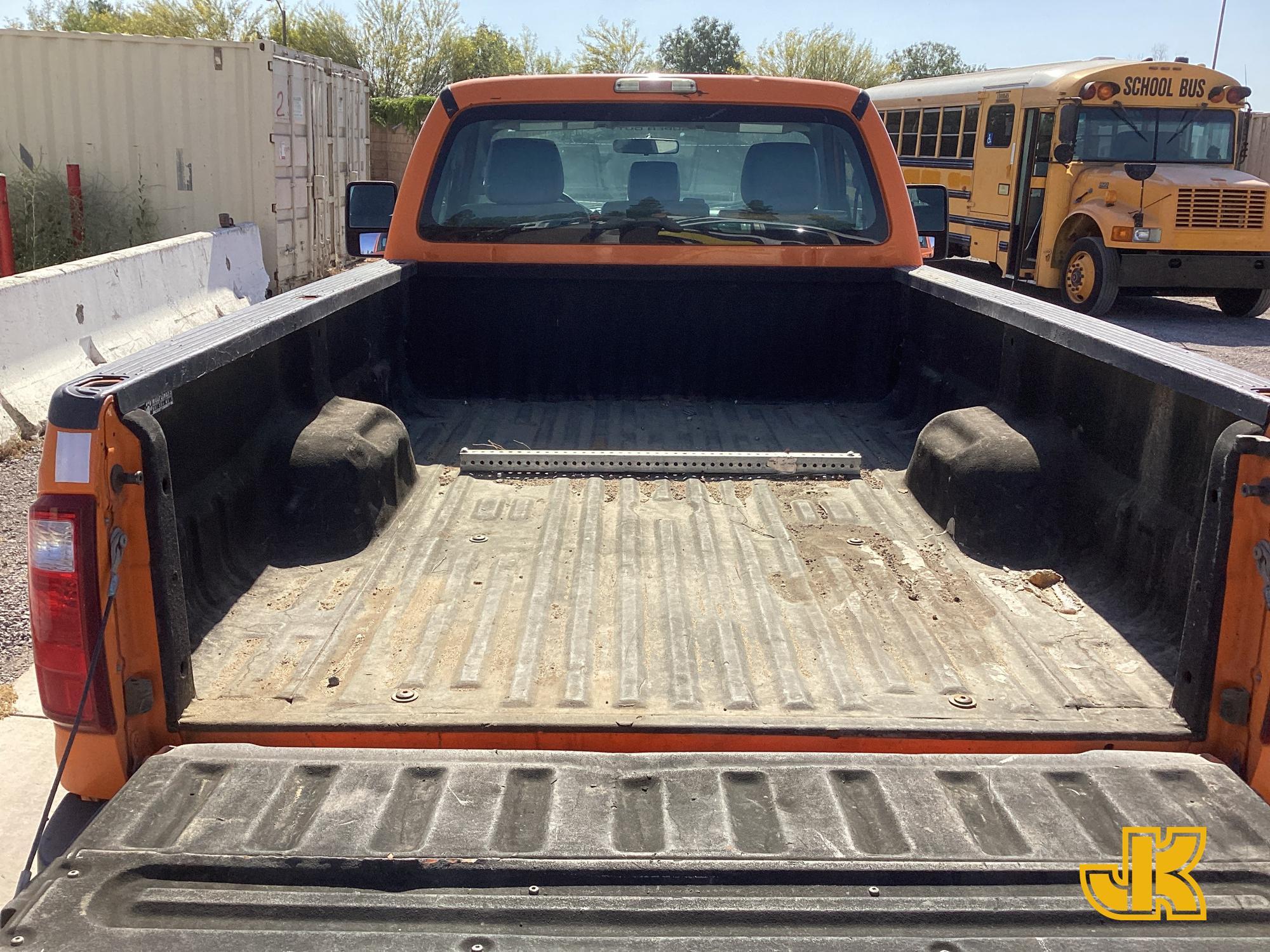 (Jurupa Valley, CA) 2012 Ford F250 Pickup Truck Runs & Moves, Minor Tailgate Damage