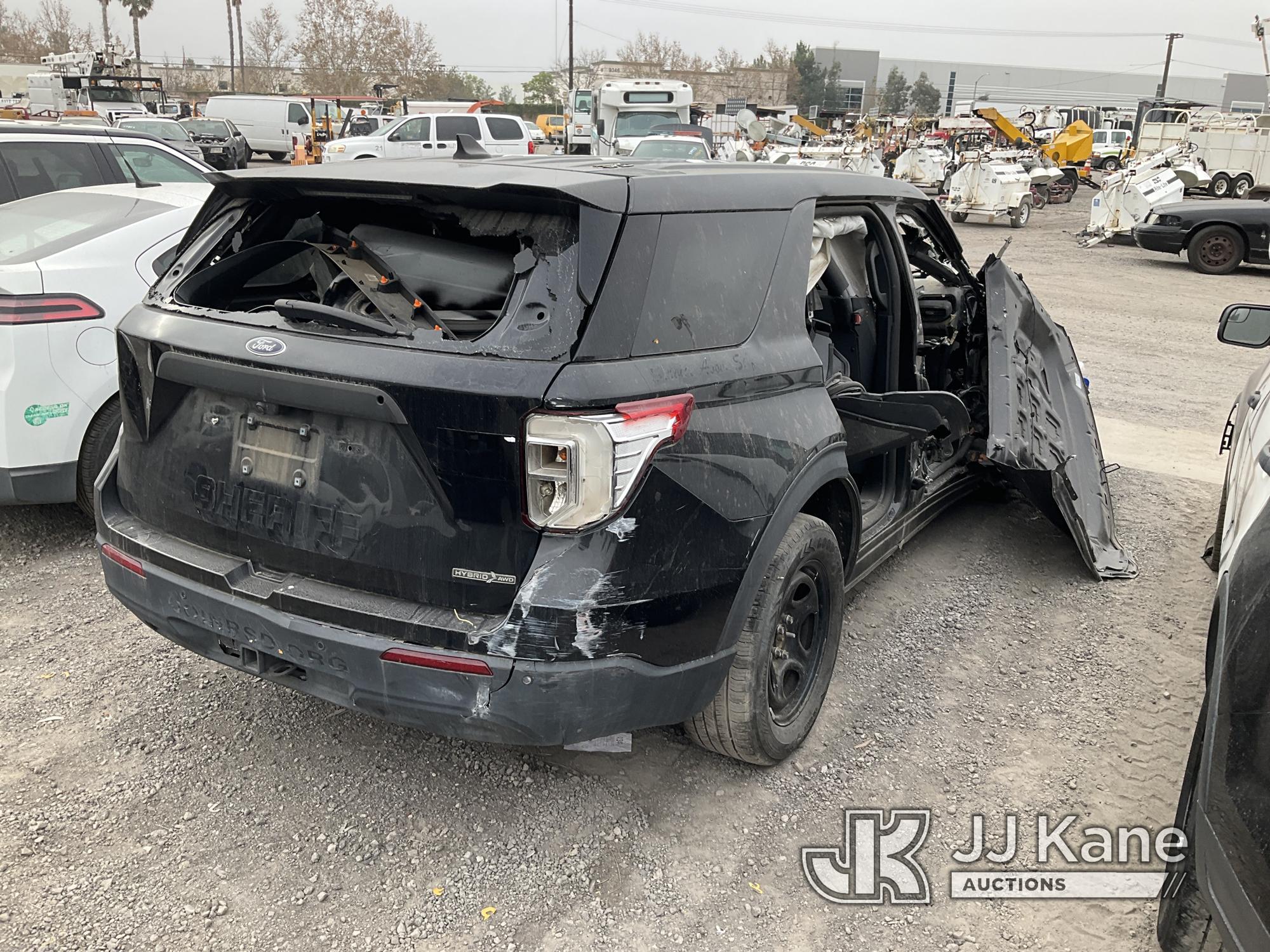 (Jurupa Valley, CA) 2021 Ford Explorer AWD Police Interceptor 4-Door Sport Utility Vehicle Not Runni