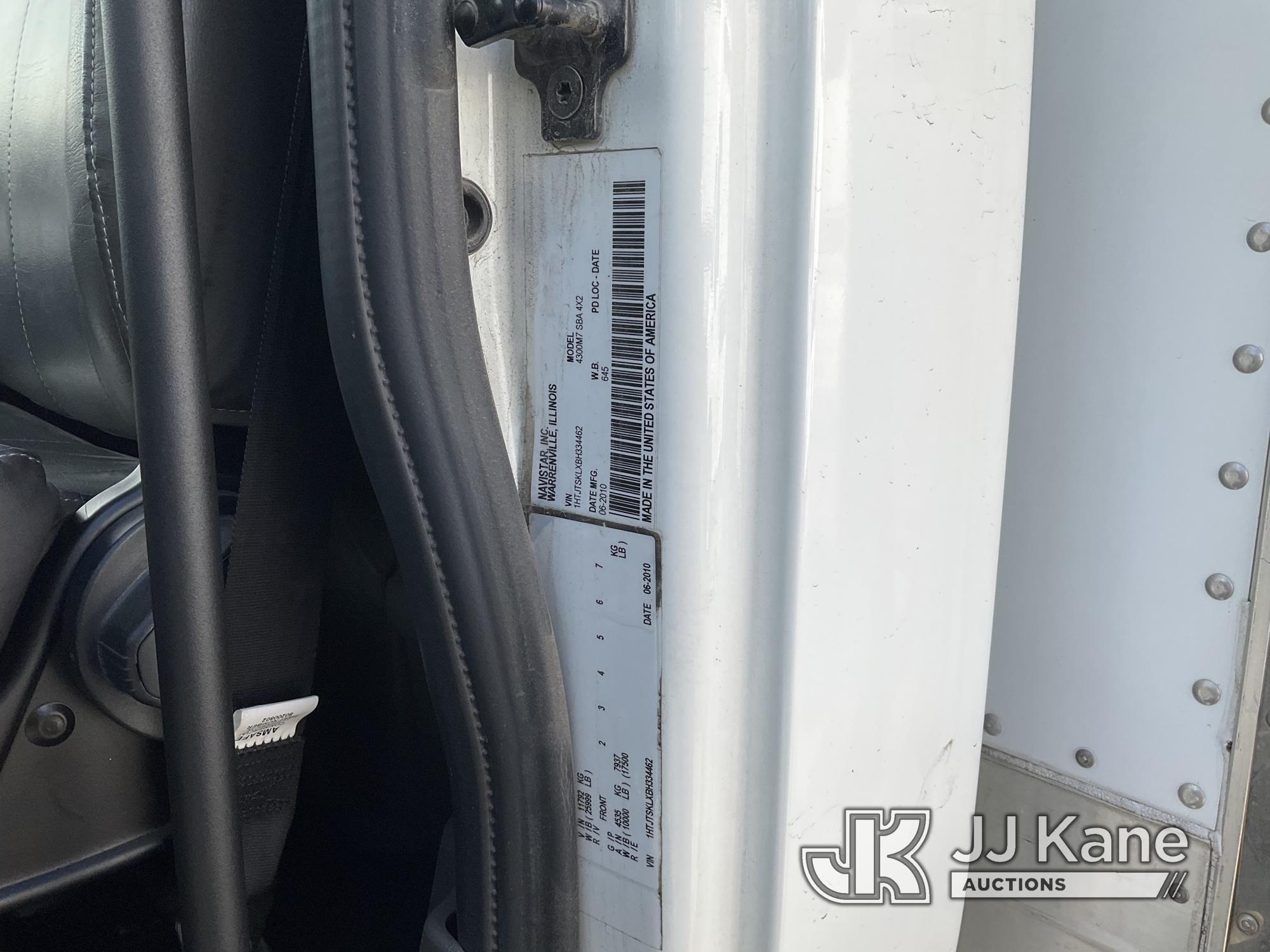 (Jurupa Valley, CA) 2011 International 4300 Refrigerated Van Body Truck, **Add storage for $95 per m