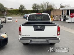 (Jurupa Valley, CA) 2014 Nissan Frontier Extended-Cab Pickup Truck Runs & Moves, Air Bag Light Is On