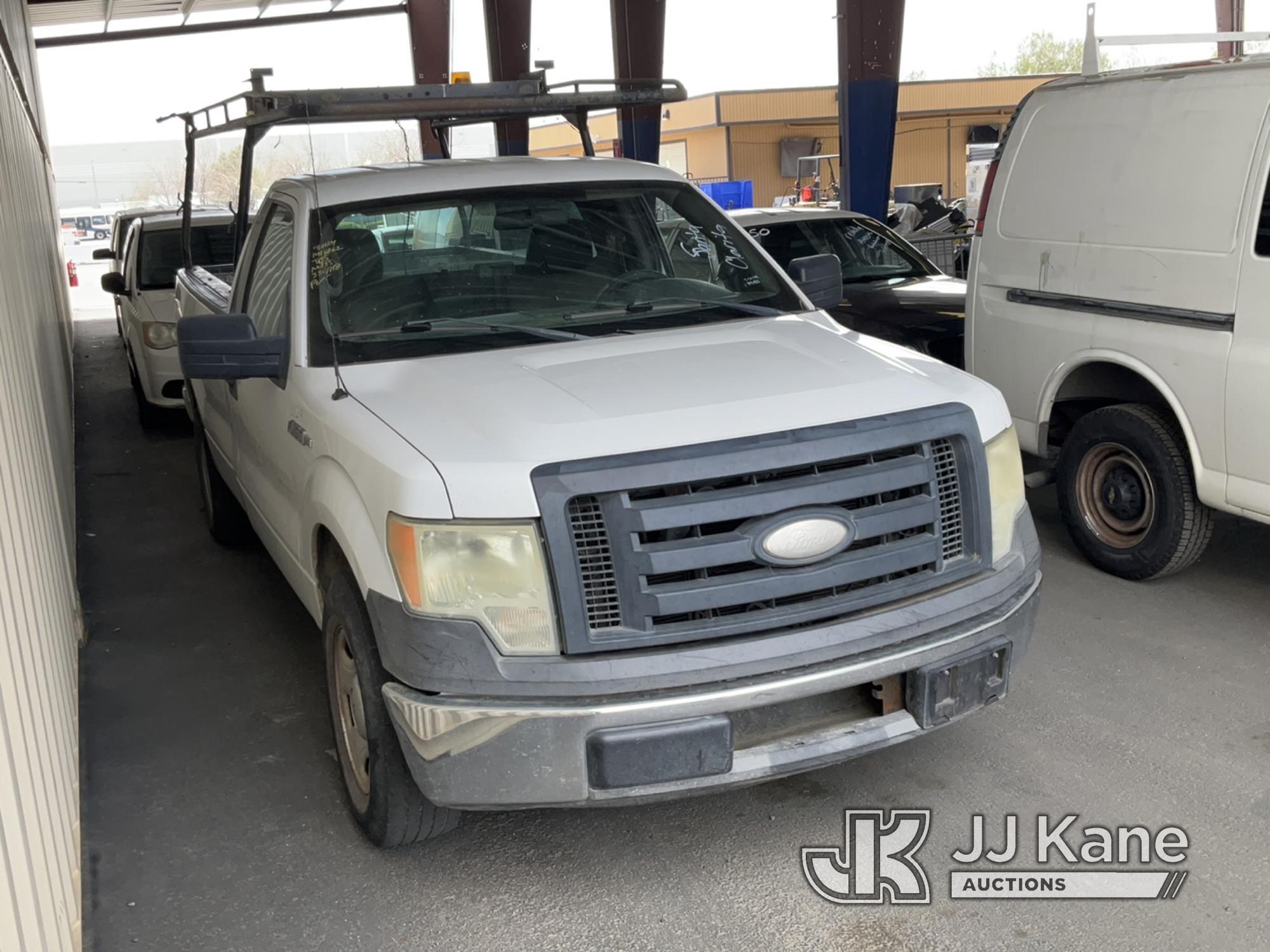 (Jurupa Valley, CA) 2009 Ford F150 Pickup Truck Runs & Moves, Paint Damages On Tailgate  Failed Smog