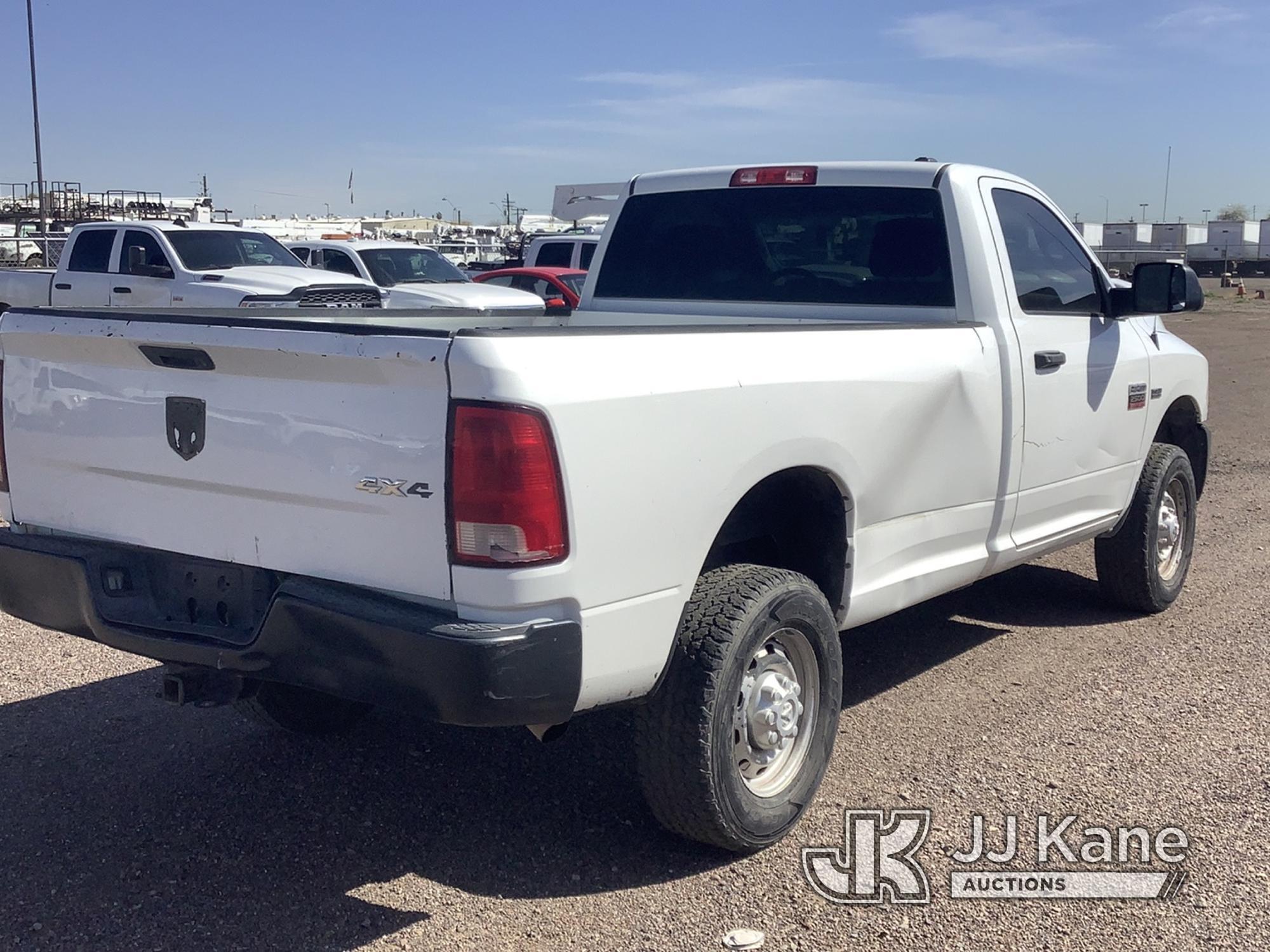 (Phoenix, AZ) 2012 RAM 2500 4x4 Pickup Truck Runs & Moves) (Body Damage