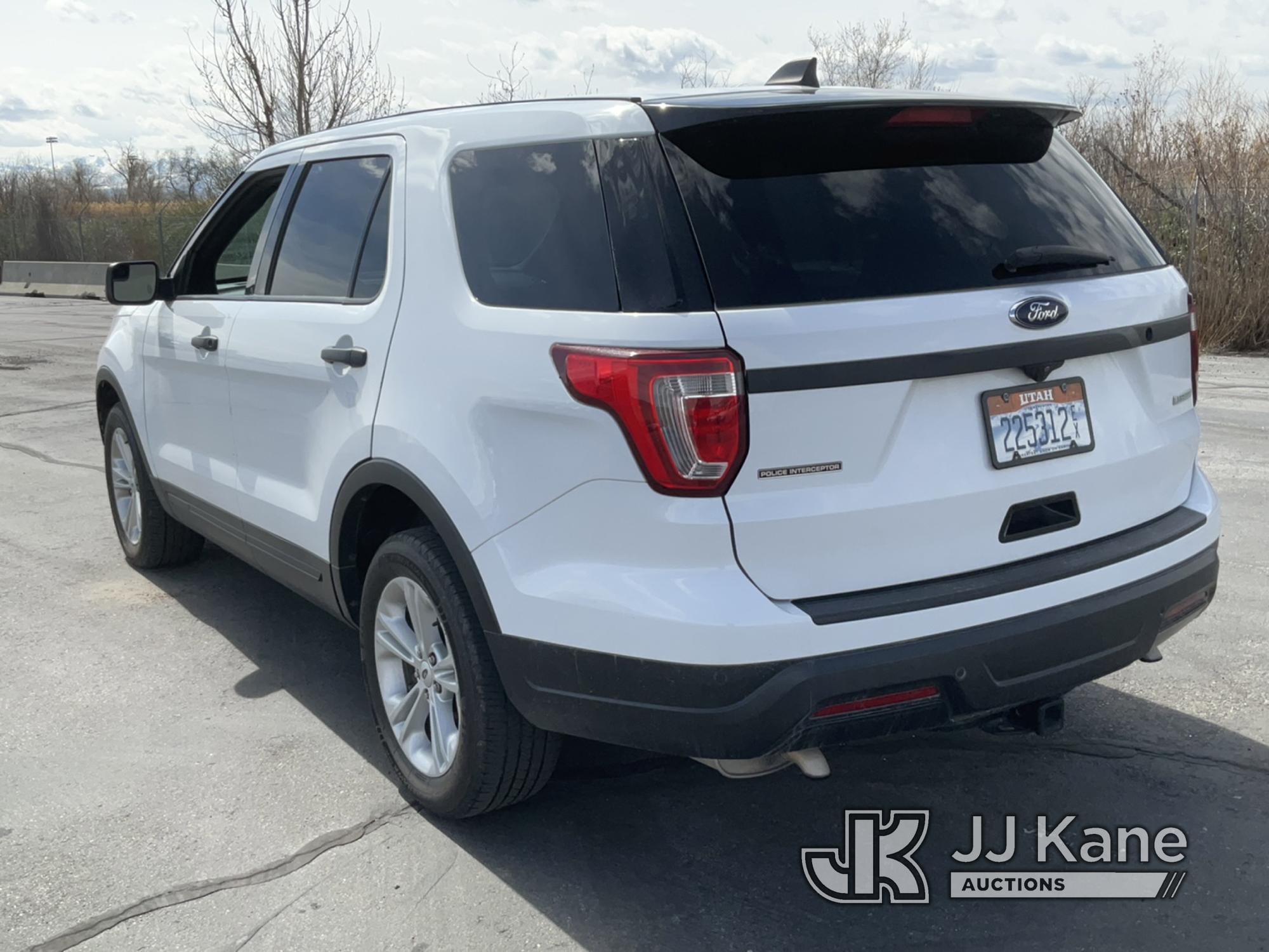 (Salt Lake City, UT) 2019 Ford Explorer AWD Police Interceptor 4-Door Sport Utility Vehicle Runs & M