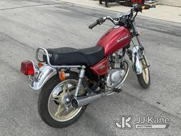 (Salt Lake City, UT) 1993 Suzuki GN125 Motorcycle Not Running, Condition Unknown