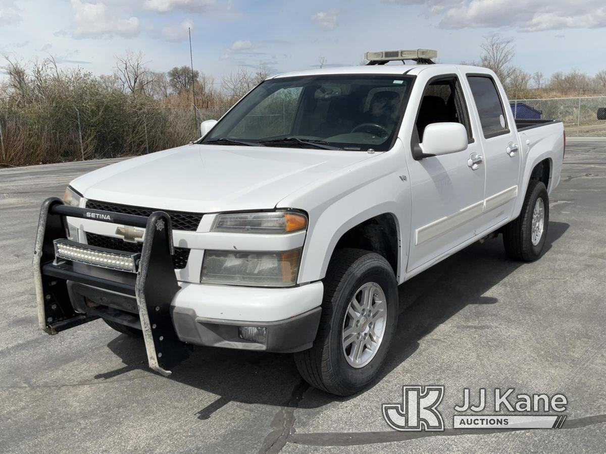 (Salt Lake City, UT) 2010 Chevrolet Colorado 4x4 Crew-Cab Pickup Truck Runs & Moves) (Power Steering