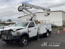 Altec AT37G, Articulating & Telescopic Bucket Truck mounted behind cab on 2013 RAM 5500 4x4 Service 