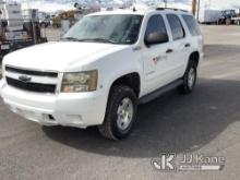 (Reno, NV) 2007 Chevrolet Tahoe LS 4x4 4-Door Sport Utility Vehicle Runs & Moves, Slight Ticking, So