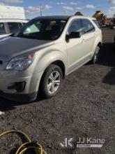 2015 Chevrolet Equinox 4-Door Sport Utility Vehicle Runs, Moves, Broken Back Window, Hail/Body Damag