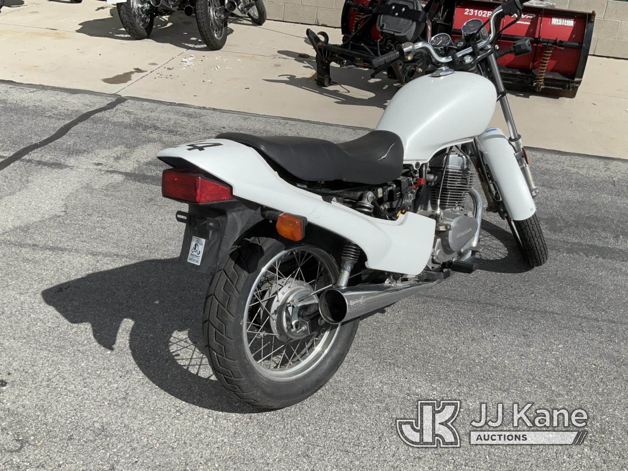 (Salt Lake City, UT) 1994 Honda Nighthawk 250 Motorcycle Not Running, Condition Unknown