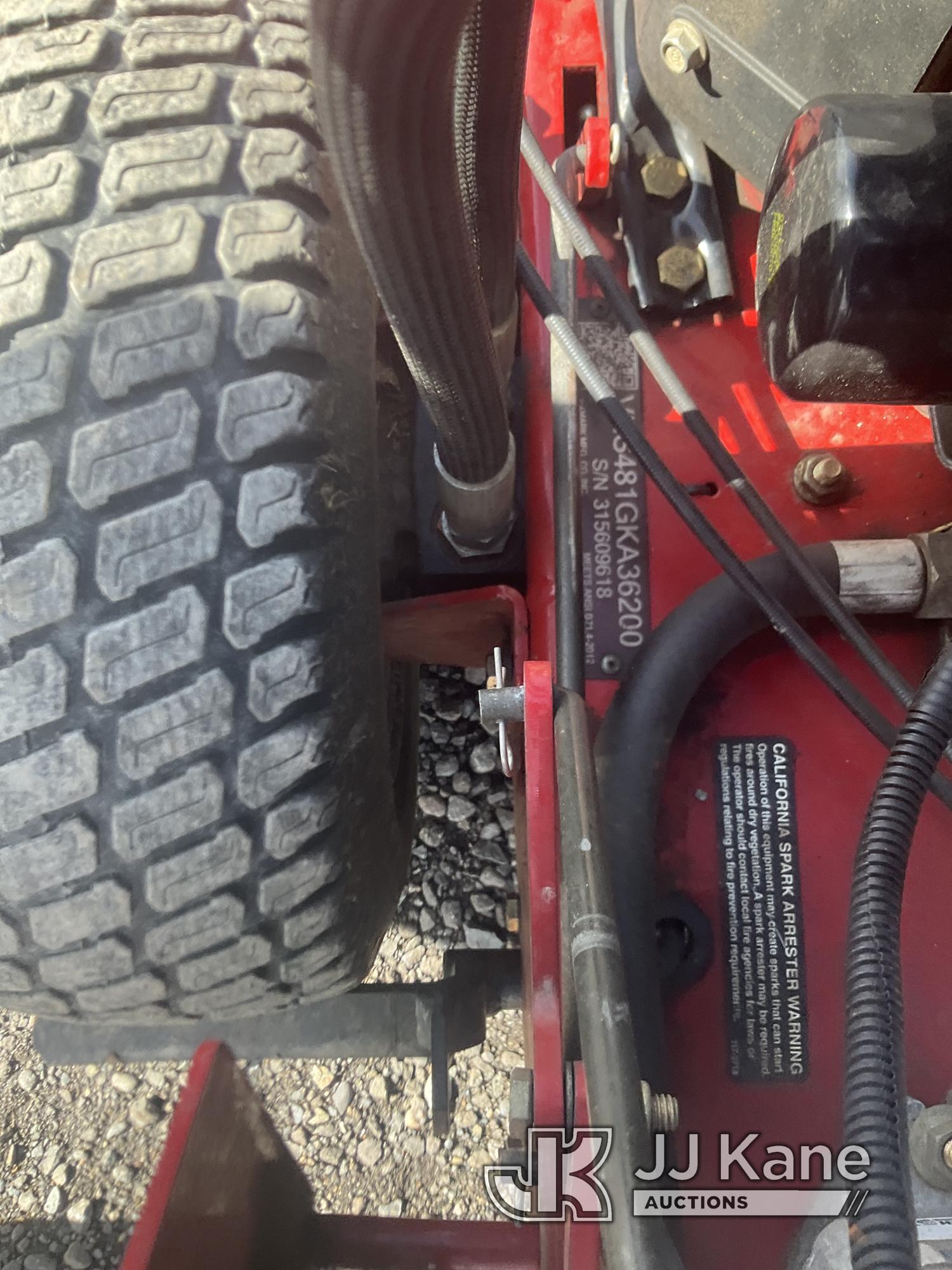 (Tacoma, WA) 2015 Exmark Lawn Mower Runs & Operates. Good Tires