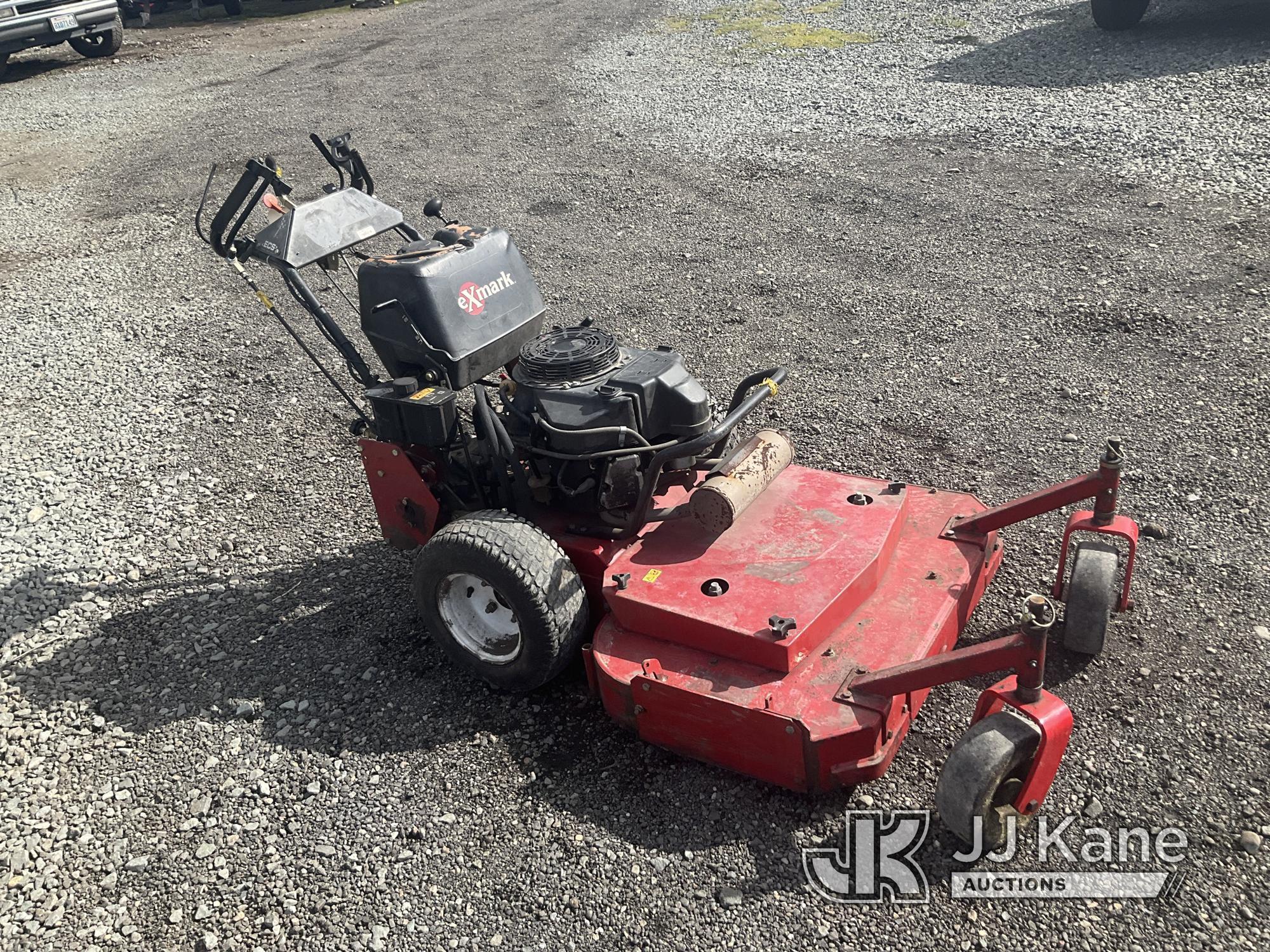 (Tacoma, WA) 2015 Exmark Lawn Mower Runs) (PTO Will Not Engage Going Foward & Mower Dies, Condition