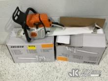 (Salt Lake City, UT) 2 Promag 038 Chainsaws (New/Unused) NOTE: This unit is being sold AS IS/WHERE I