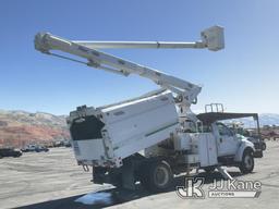 (Salt Lake City, UT) Altec LR760E70, mounted behind cab on 2013 Ford F750 Chipper Dump Truck Runs, M