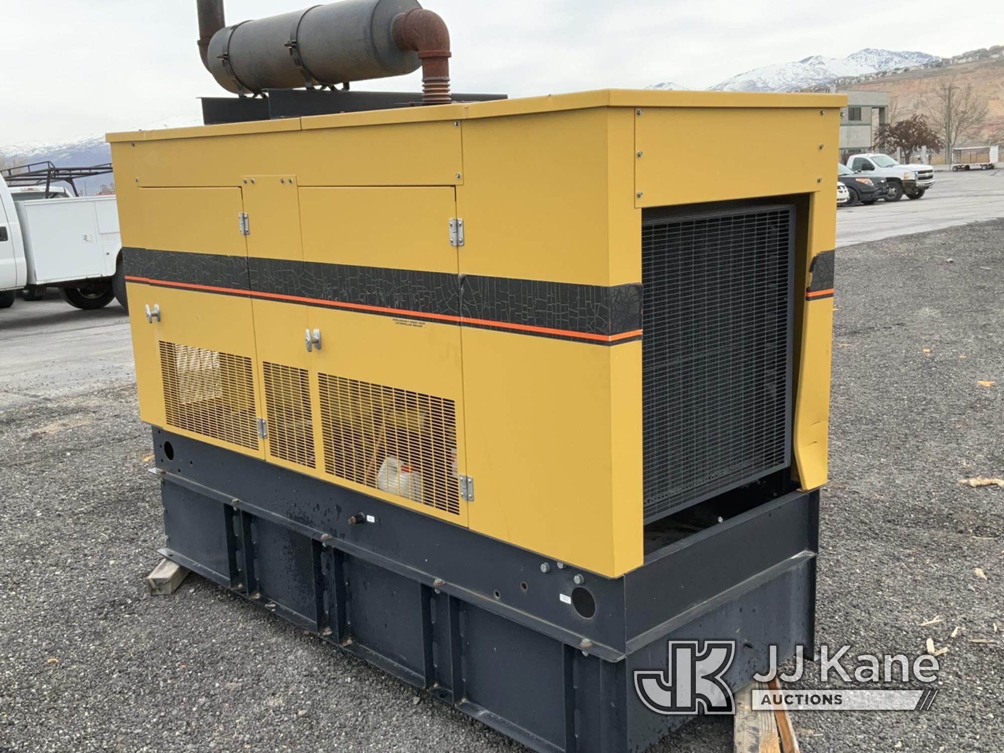 (Salt Lake City, UT) 1997 Olympian 60 KVA Generator Running when taken out of service