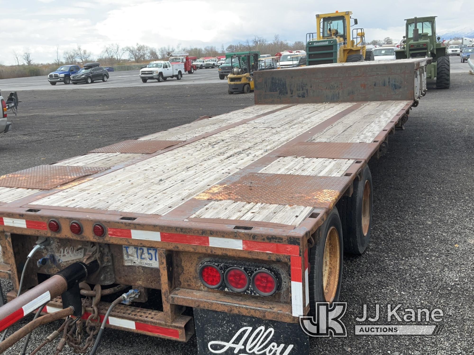 (Salt Lake City, UT) 1996 Alloy 40ft Step Deck Trailer Towable