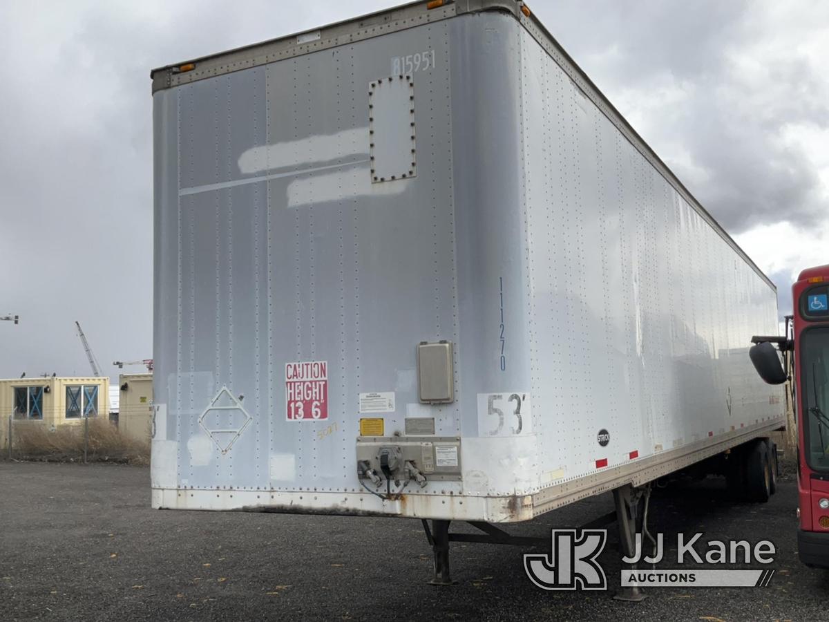 (Salt Lake City, UT) 1997 Strick Commercial Trailer 53ft Van Body Trailer Towable