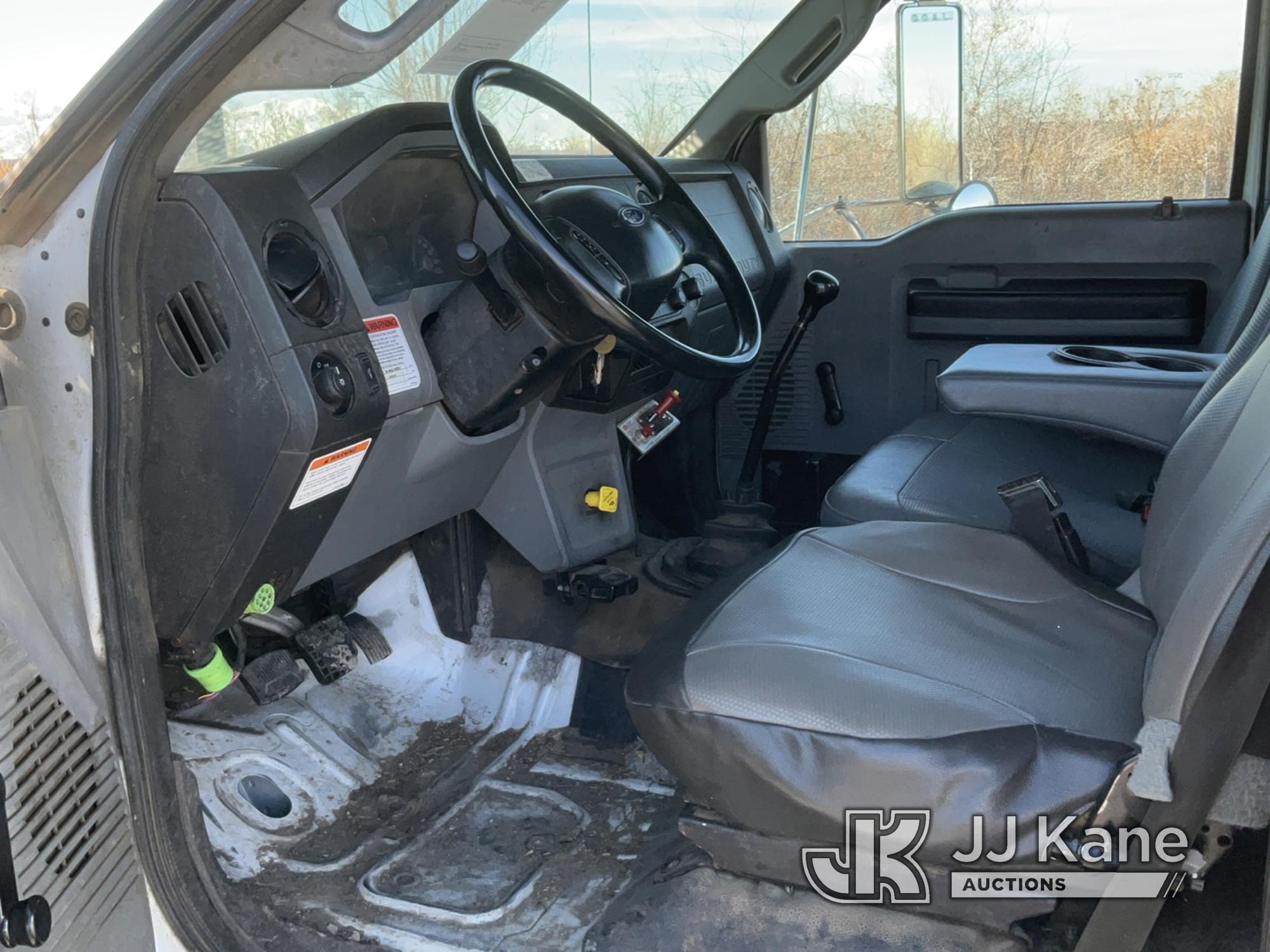 (Salt Lake City, UT) Altec LR760E70, mounted behind cab on 2013 Ford F750 Chipper Dump Truck Runs, M