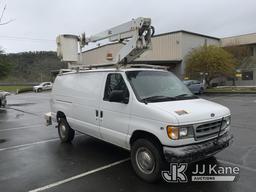 (Roseburg, OR) Altec AT200-AV, Telescopic Non-Insulated Bucket Van mounted on 1999 Ford E350 Cargo V