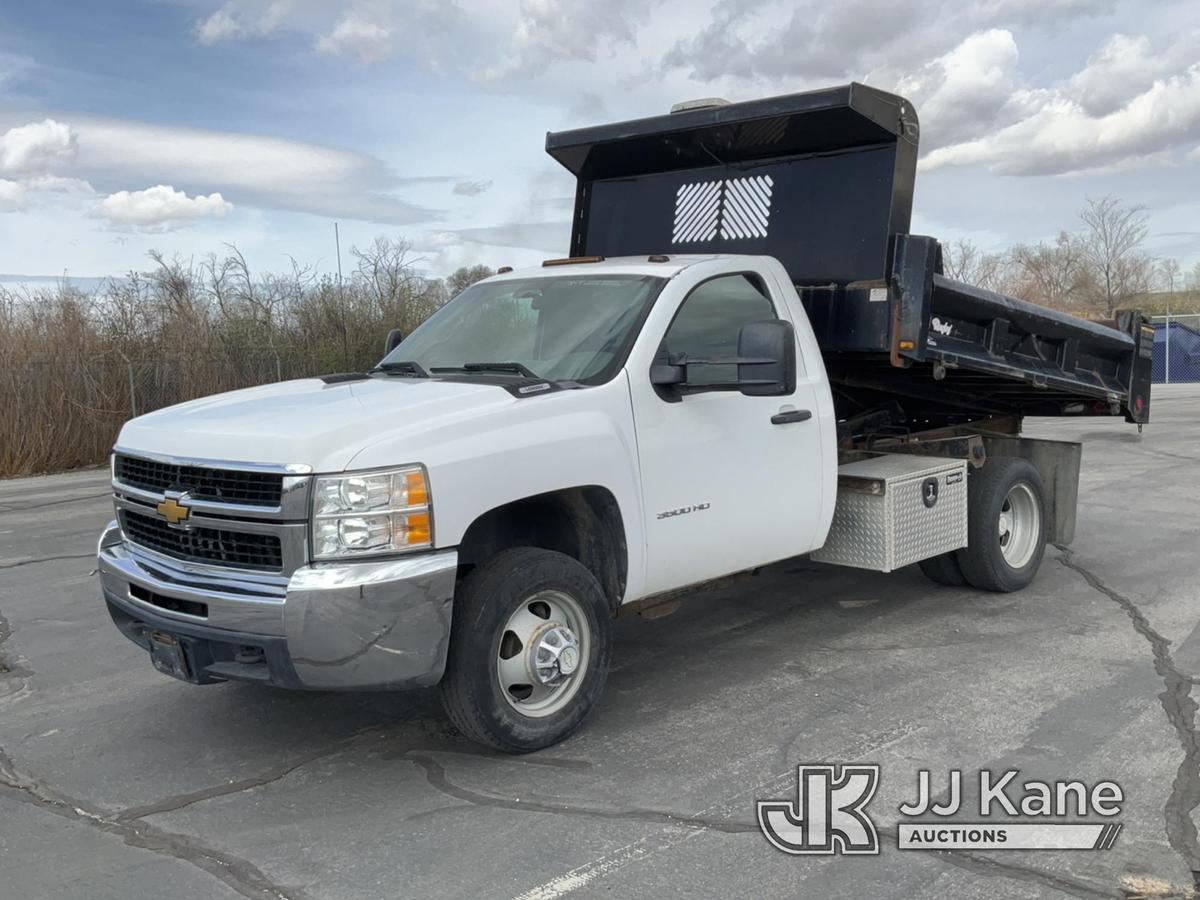 (Salt Lake City, UT) 2010 Chevrolet Silverado 3500HD Dump Truck Runs, Moves & Operates