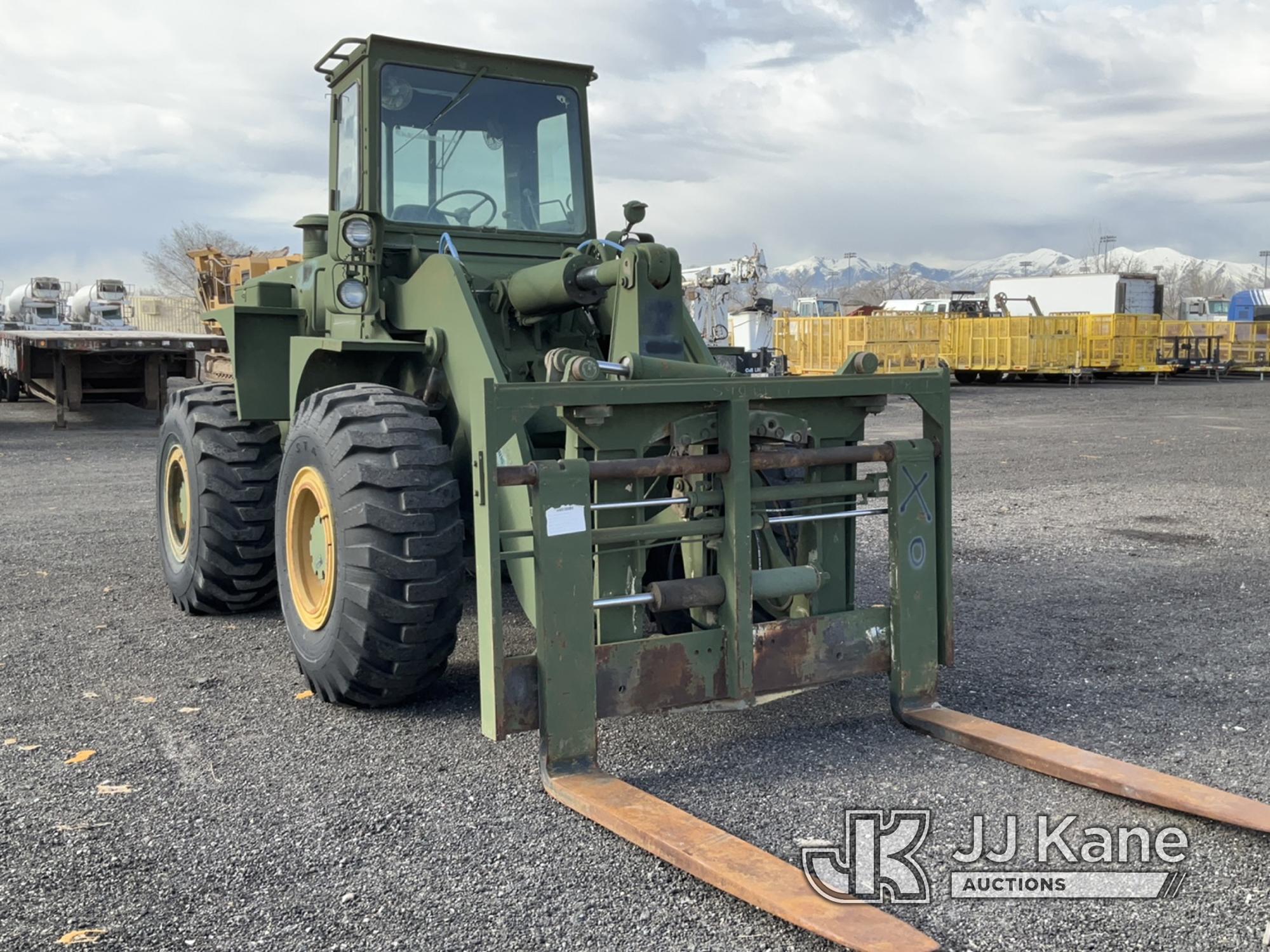 (Salt Lake City, UT) International-Hough M10A Articulating Forklift Runs, Moves & Operates