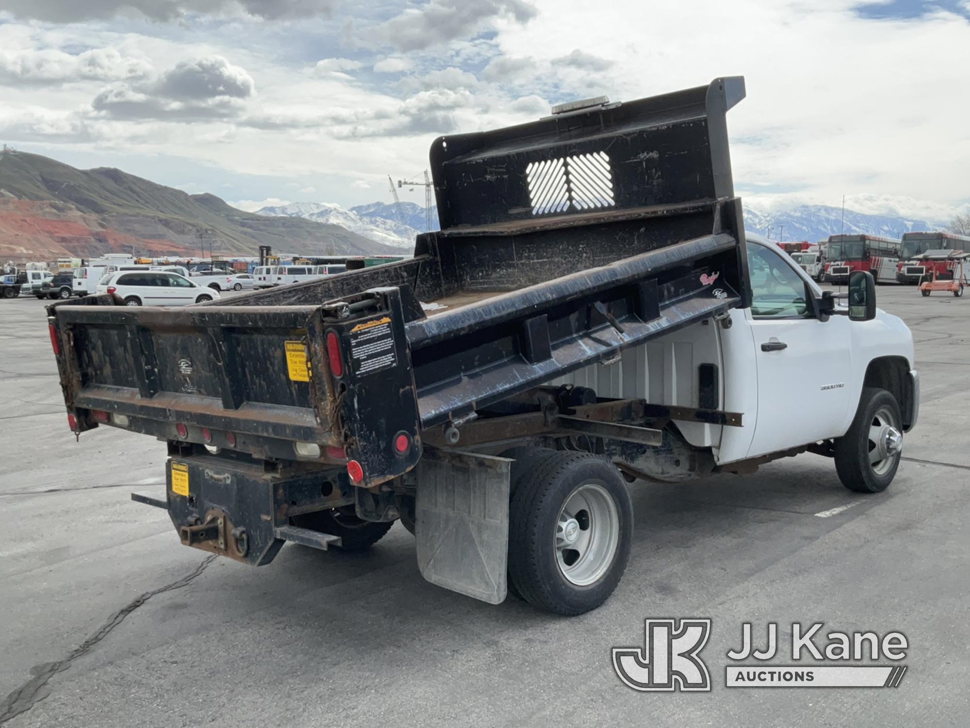 (Salt Lake City, UT) 2010 Chevrolet Silverado 3500HD Dump Truck Runs, Moves & Operates