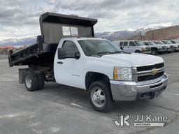 (Salt Lake City, UT) 2010 Chevrolet Silverado 3500HD Dump Truck Runs, Moves & Operates