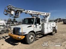 Altec AT40C, Telescopic Non-Insulated Cable Placing Bucket Truck rear mounted on 2008 International 