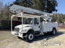 (Tacoma, WA) Lift-All LOM10-55-2MS, Material Handling Bucket rear mounted on 2007 Freightliner M2 10