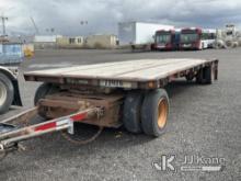 (Salt Lake City, UT) 1995 Alloy 22ft Flatbed Pup Trailer Towable