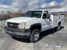 (Salt Lake City, UT) 2006 Chevrolet Silverado 2500HD Service Truck Runs & Moves