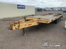 (Phoenix, AZ) 1992 Butler B-2425-FD T/A Tagalong Equipment Trailer Towable